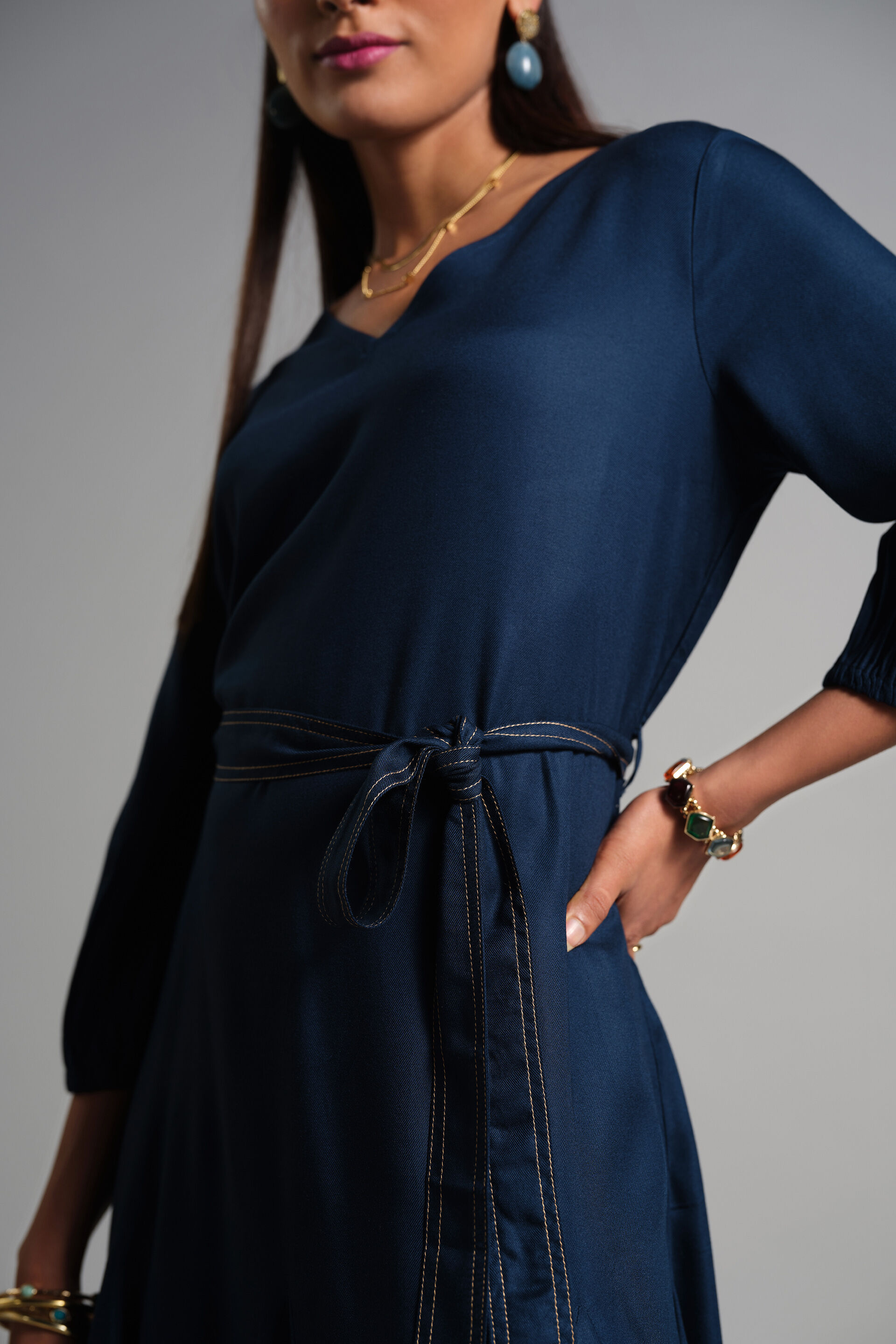 Deep Sea Dress, Navy, image 6